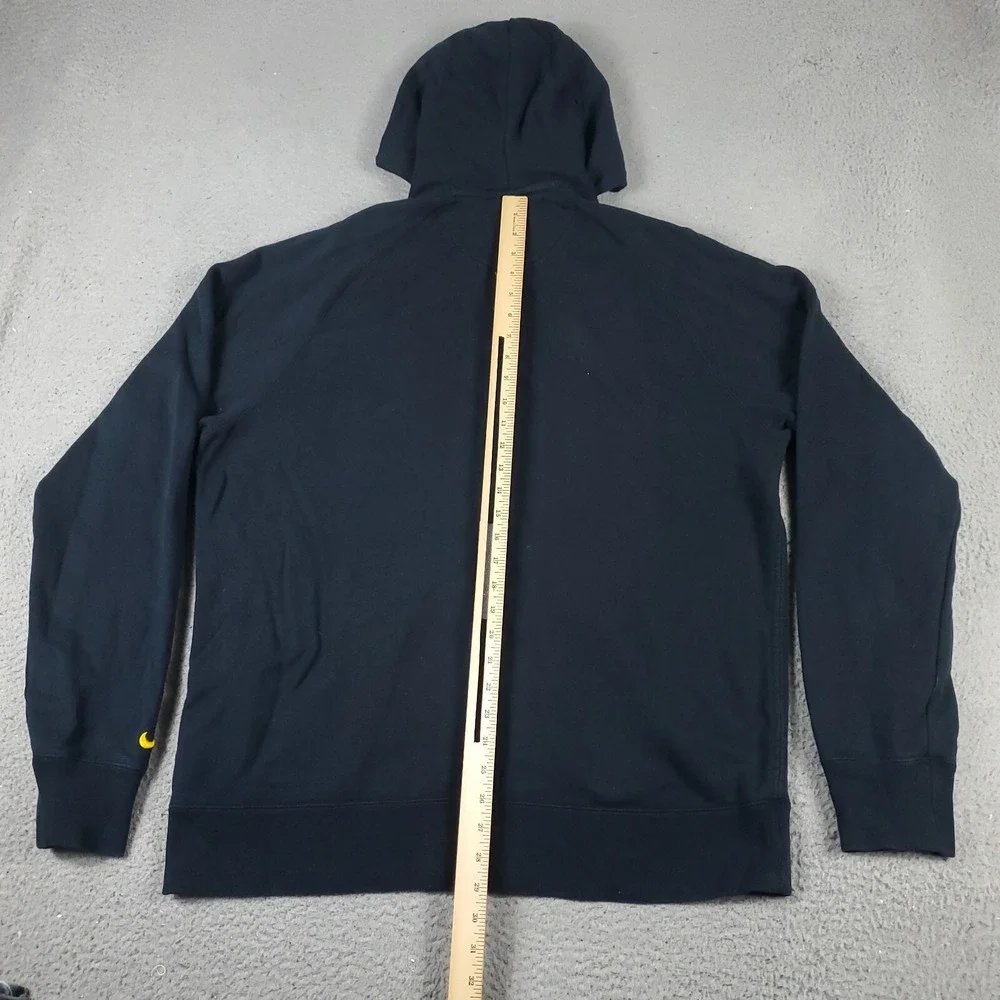 Nike CBF Brasil Sweater Mens XL Black Swoosh Full Zip Hoodie Sweatshirt